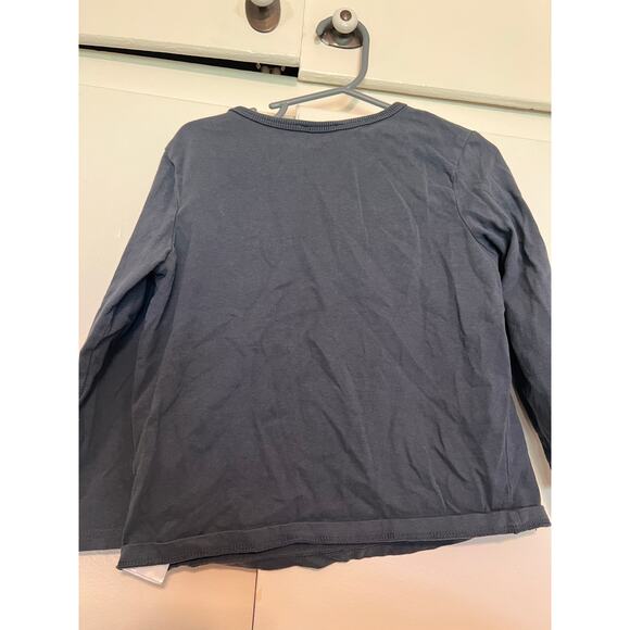 Du Pareil Au Meme French skeleton skateboarding boys shirt sz 5 110cm - Picture 3 of 3